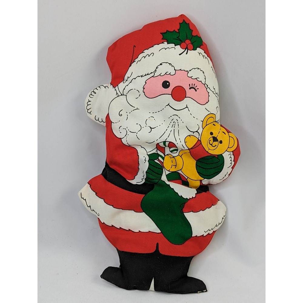 Santa Claus Cloth Fabric Plush Doll 14 Inch Stuffed Animal Toy
